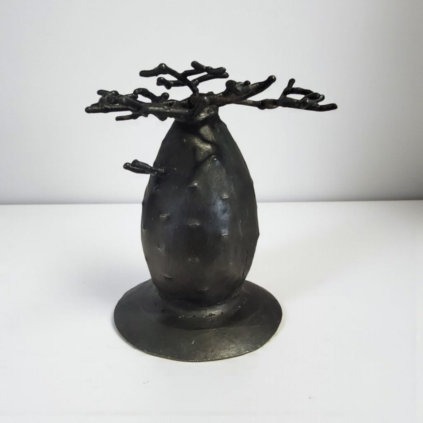 Baobab aus recyceltem Ölfass | Affenbrotbaum | 13-20 cm | Unikate aus Madagaskar