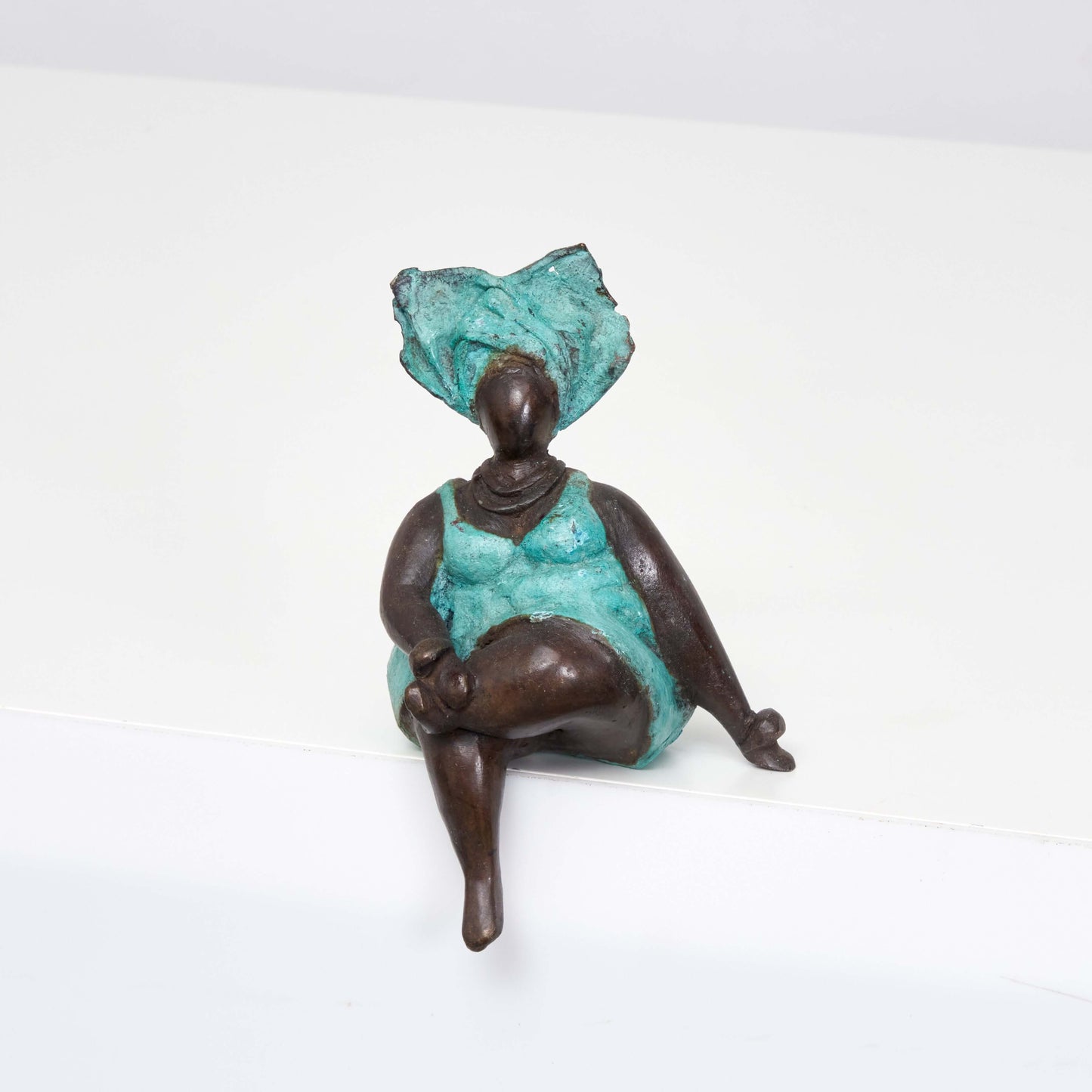 Bronze-Skulptur "Bobaraba Yolanda" by Hamidou | Größe S (14cm 500g) | Unikate