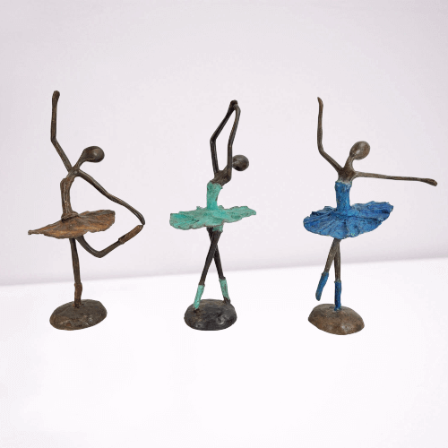 Bronze-Skulptur "Danseuse de ballet" by Zacharia | 27cm | Unikate