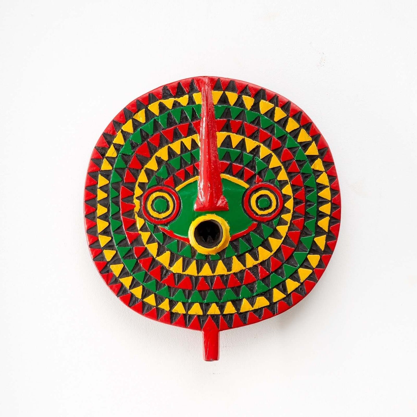 Wanddekoration "Masque solaire" Sonnenmaske aus Burkina Faso | Größe M (Ø 46-50cm) | verschiedene Farben