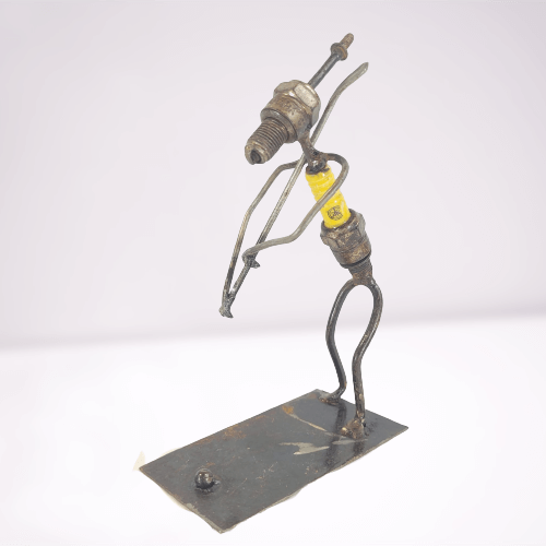 Zündkerzen-Figur | verschiedene Sportler:innen