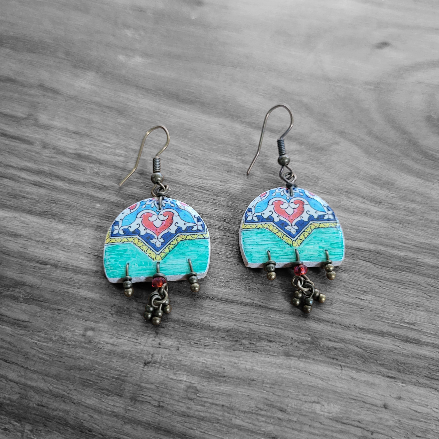 Boucle d'oreilles  "Bukan"