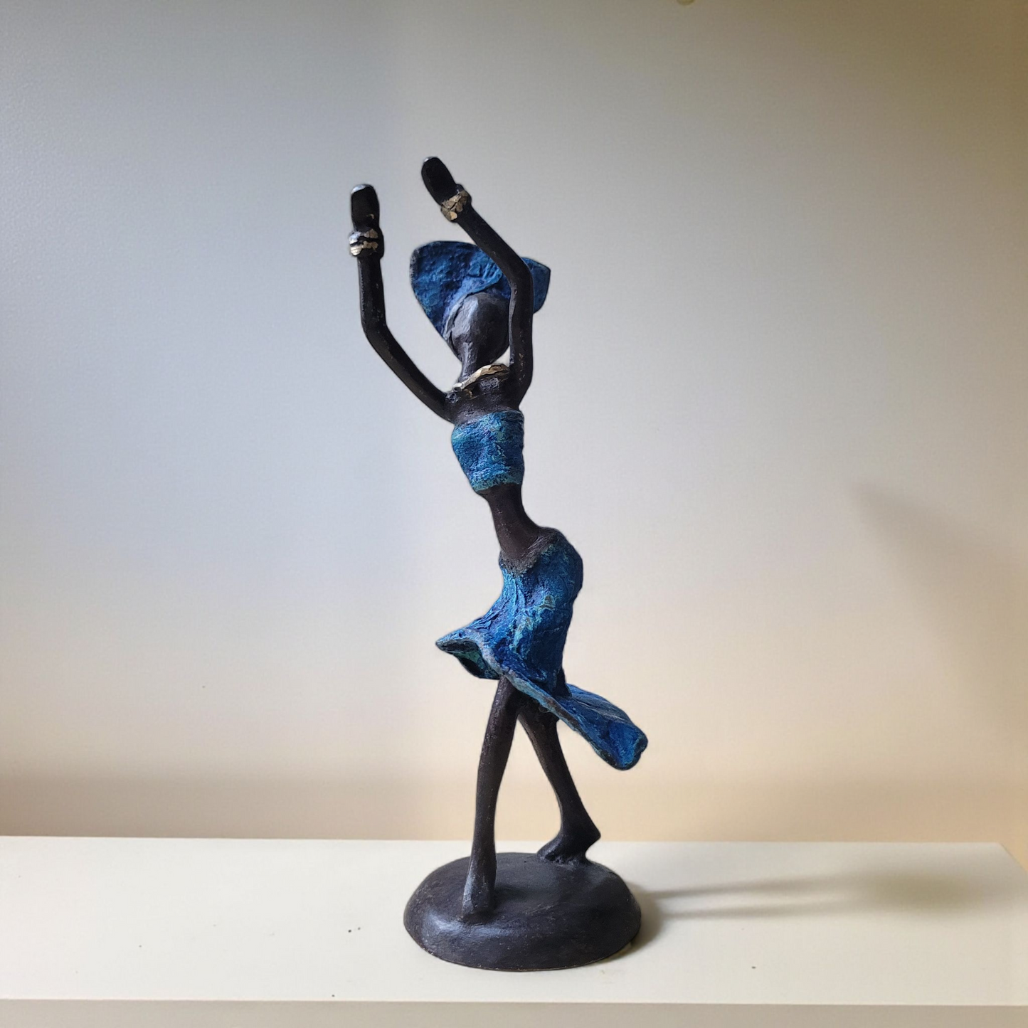 Bronze-Skulptur "Tanzende Charlotte" | 16 cm | by Patrice Balma | Handgemacht | Unikate | verschiedene Farben