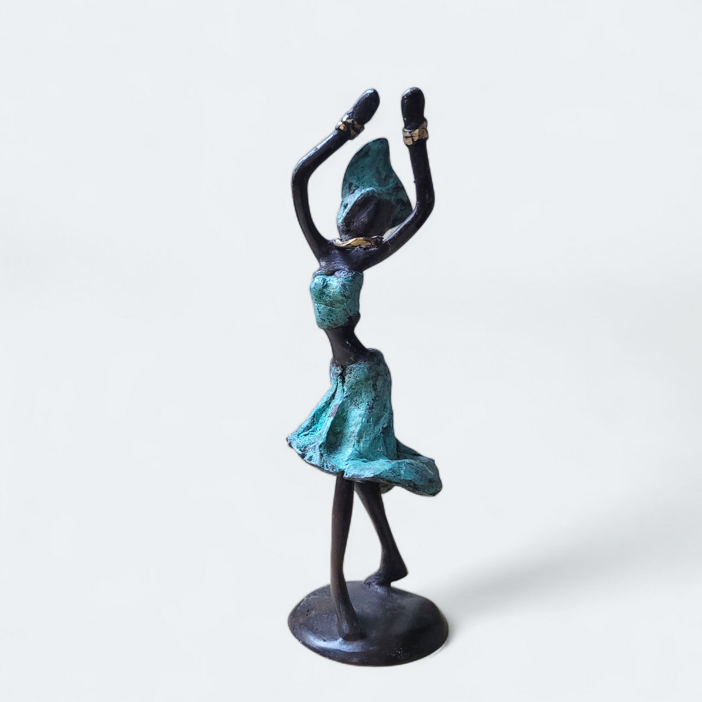 Bronze-Skulptur "Tanzende Charlotte" | 16 cm | by Patrice Balma | Handgemacht | Unikate | verschiedene Farben