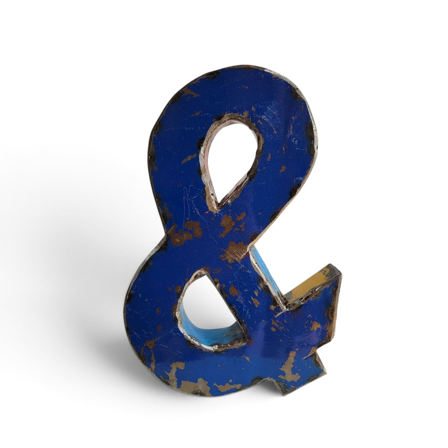 Sonderzeichen "&" Ampersand aus recycelten Ölfässern | 23 oder 50 cm | verschiedene Farben