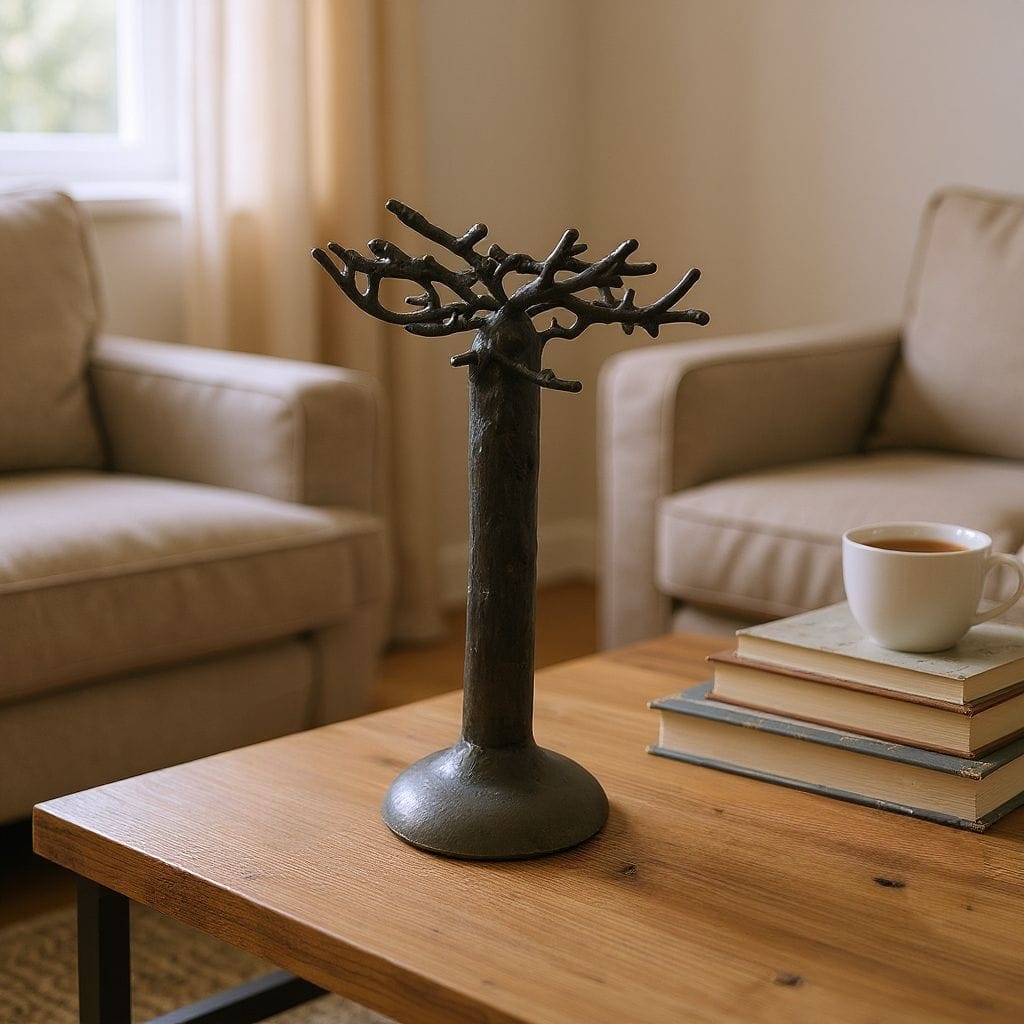 Baobab aus recyceltem Ölfass | Affenbrotbaum | 13-20 cm | Unikate aus Madagaskar