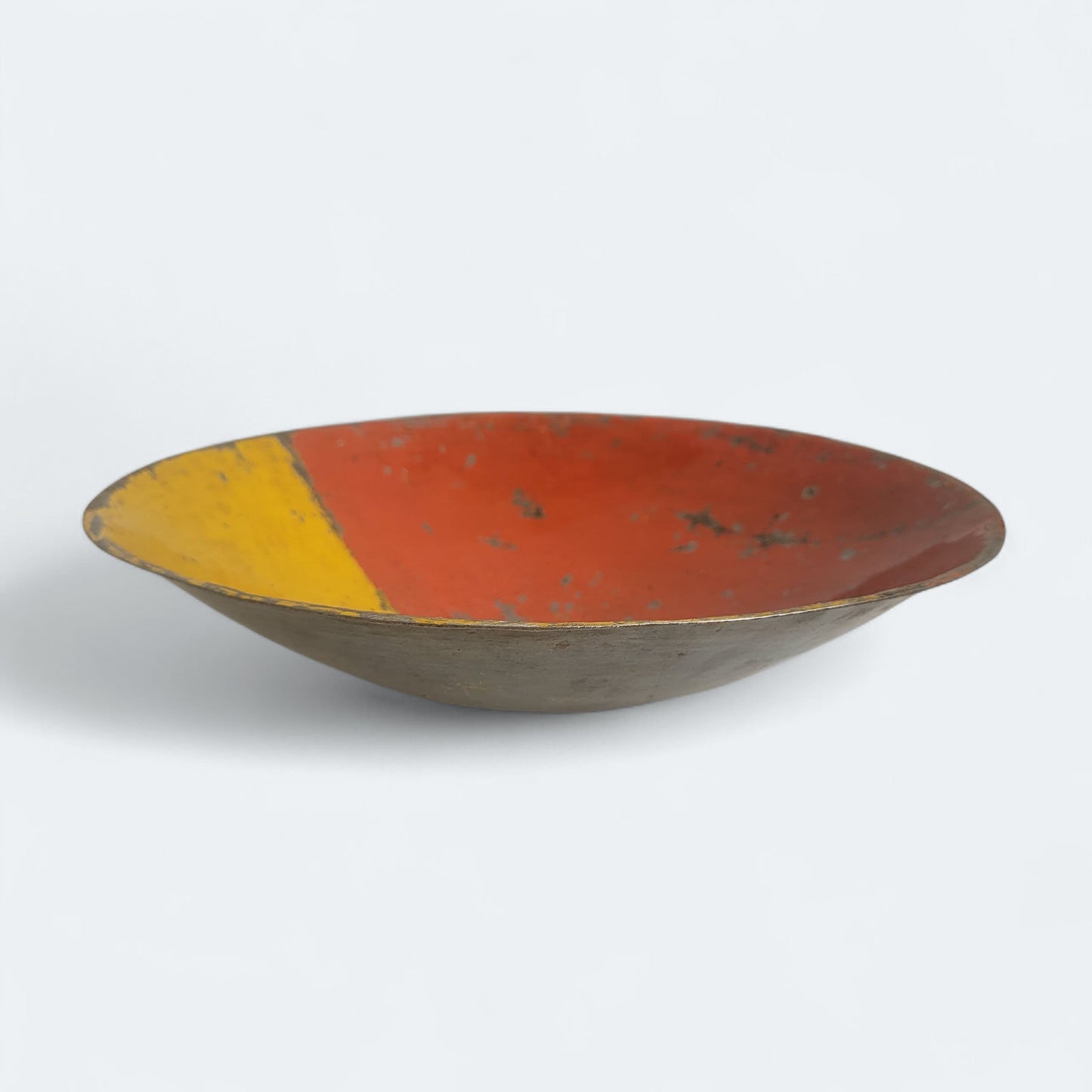 Kleine Schale "Leo" Ø 30 cm aus recycelten Ölfässern Upcycling | verschiedene Farben