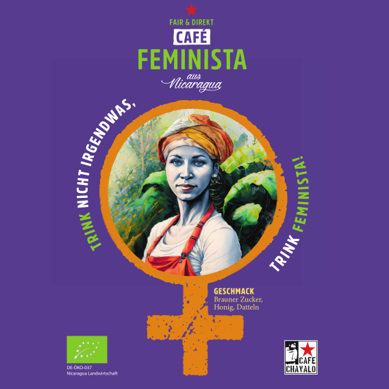 Fairer Espresso "Café Feminista" aus Nicaragua, 250g, ganze Bohne