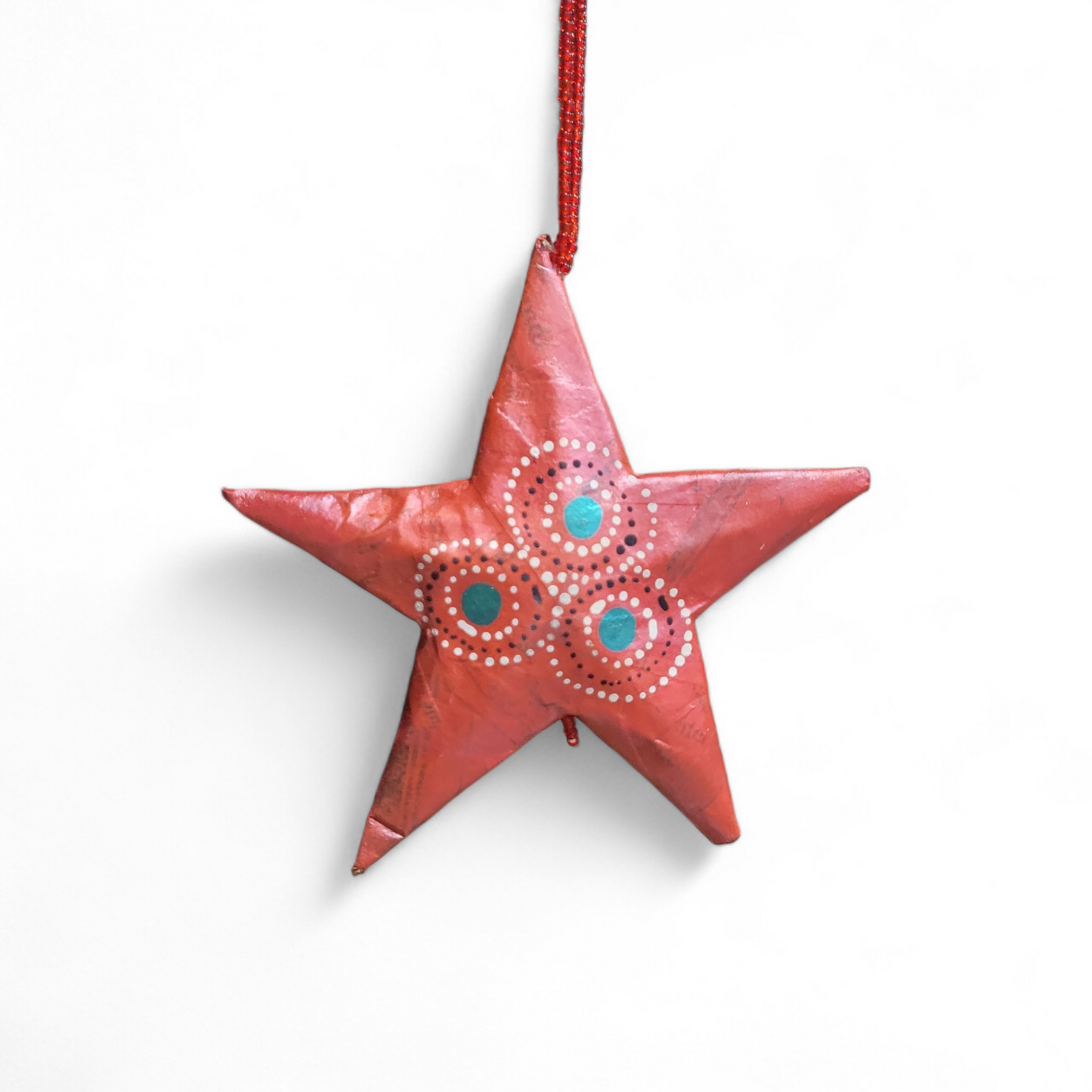 Paper mache stars made from recycled paper | Handmade &amp; Fair