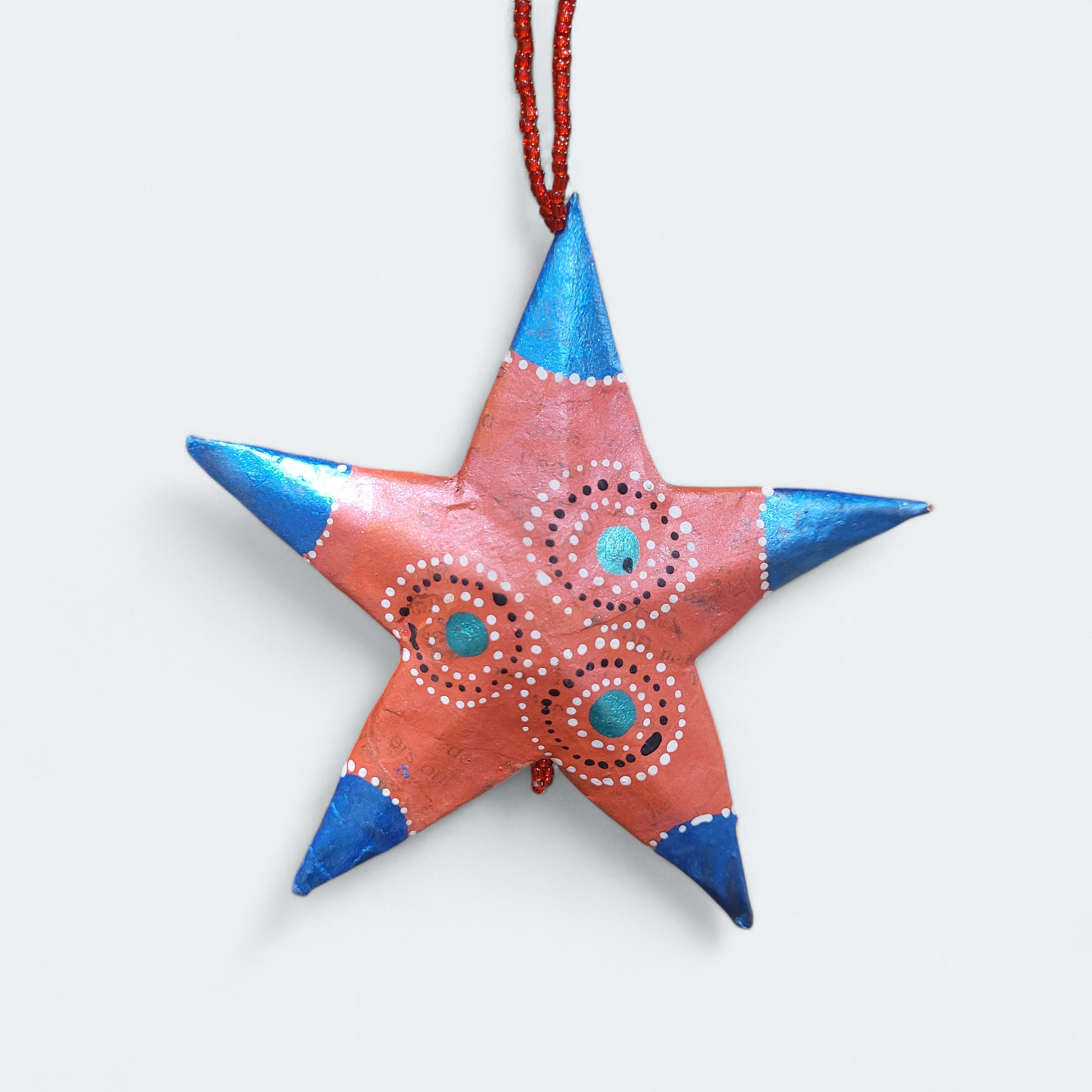 Paper mache stars made from recycled paper | Handmade &amp; Fair