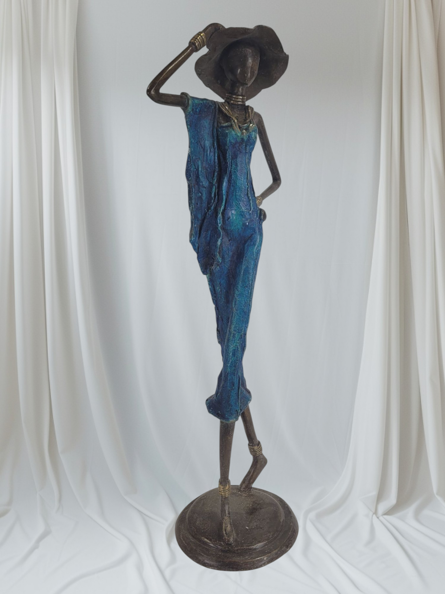 Bronze-Skulptur "Grande Dame" by Issouf | 55 cm | Einzelstücke