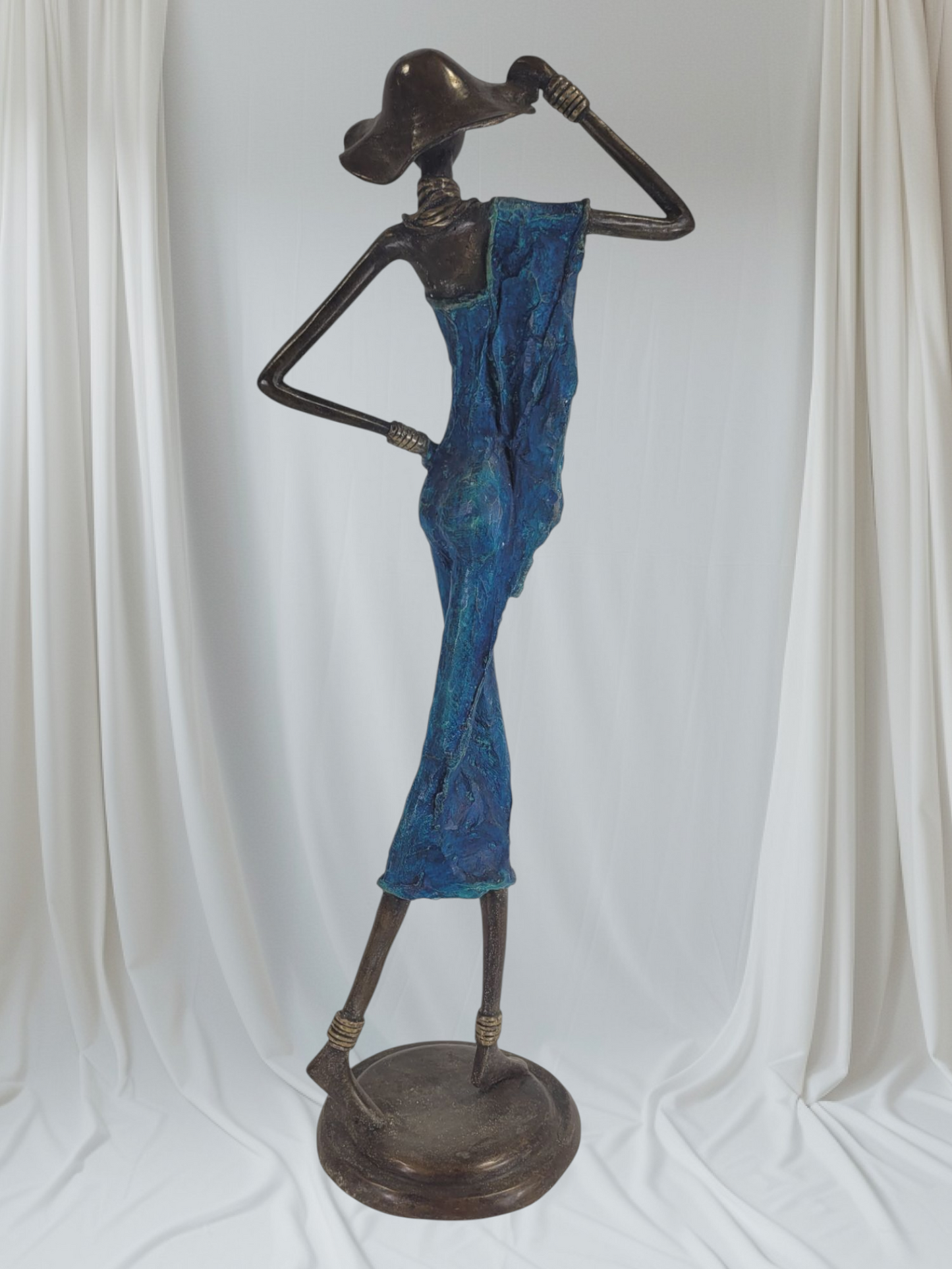 Bronze-Skulptur "Grande Dame" by Issouf | 55 cm | Einzelstücke