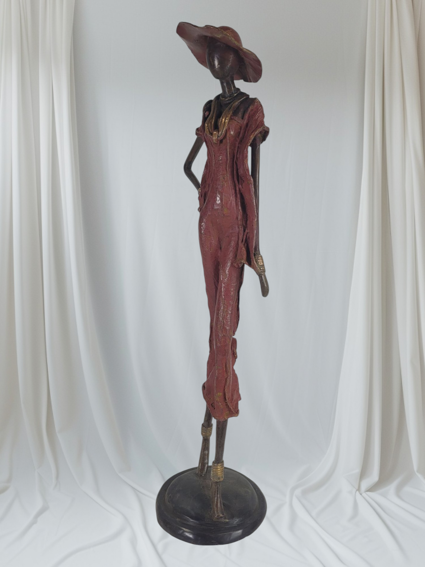 Bronze-Skulptur "Grande Dame" by Issouf | 55 cm | Einzelstücke