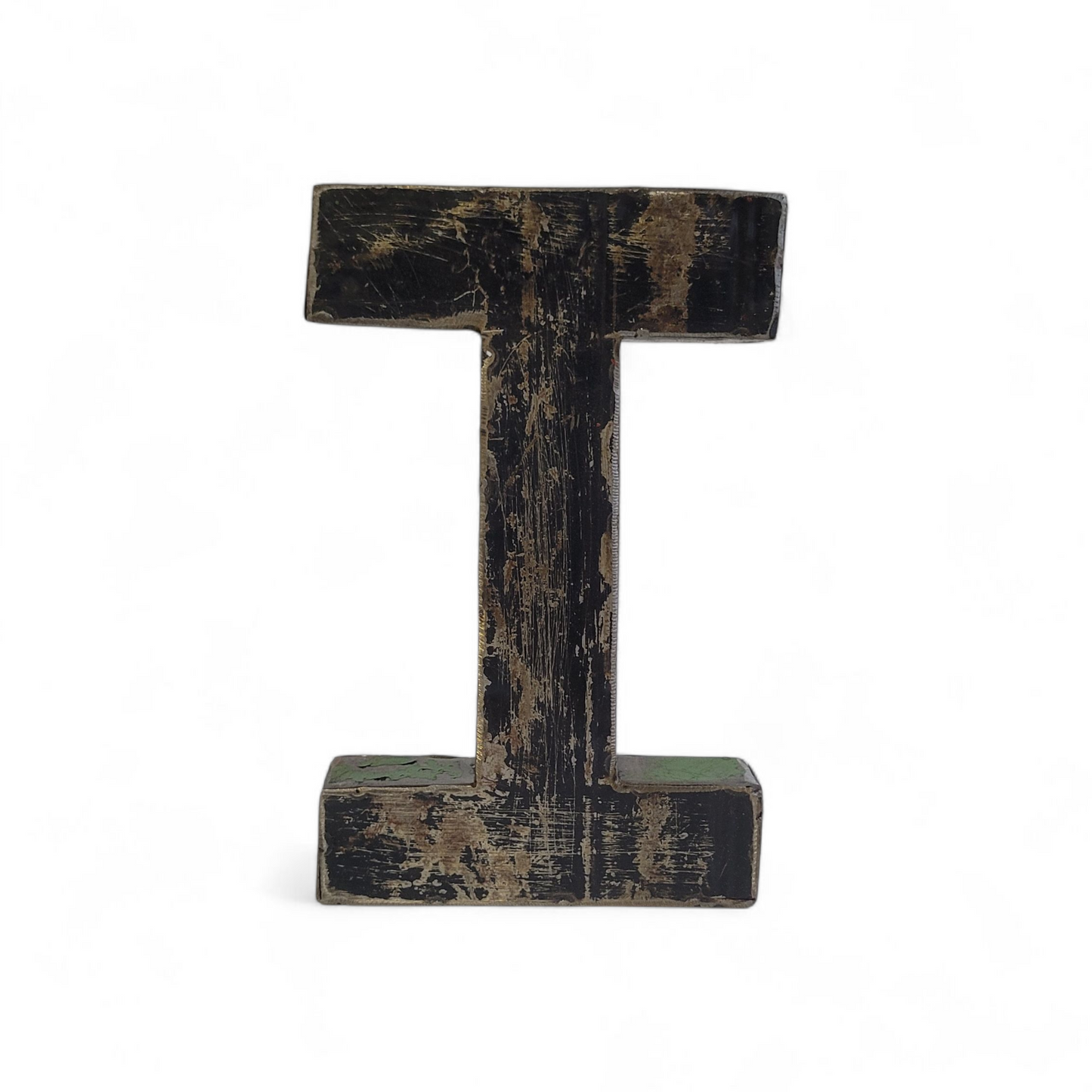 Letter "I" (i) made from recycled oil drums | 22 or 50 cm | various colours