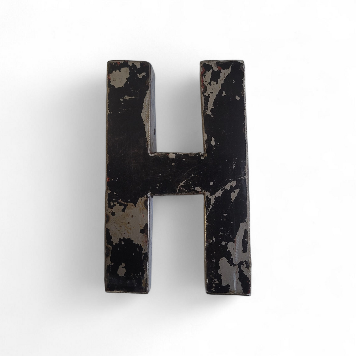 Letter "H" made from recycled oil drums | 22 or 50 cm | various colours