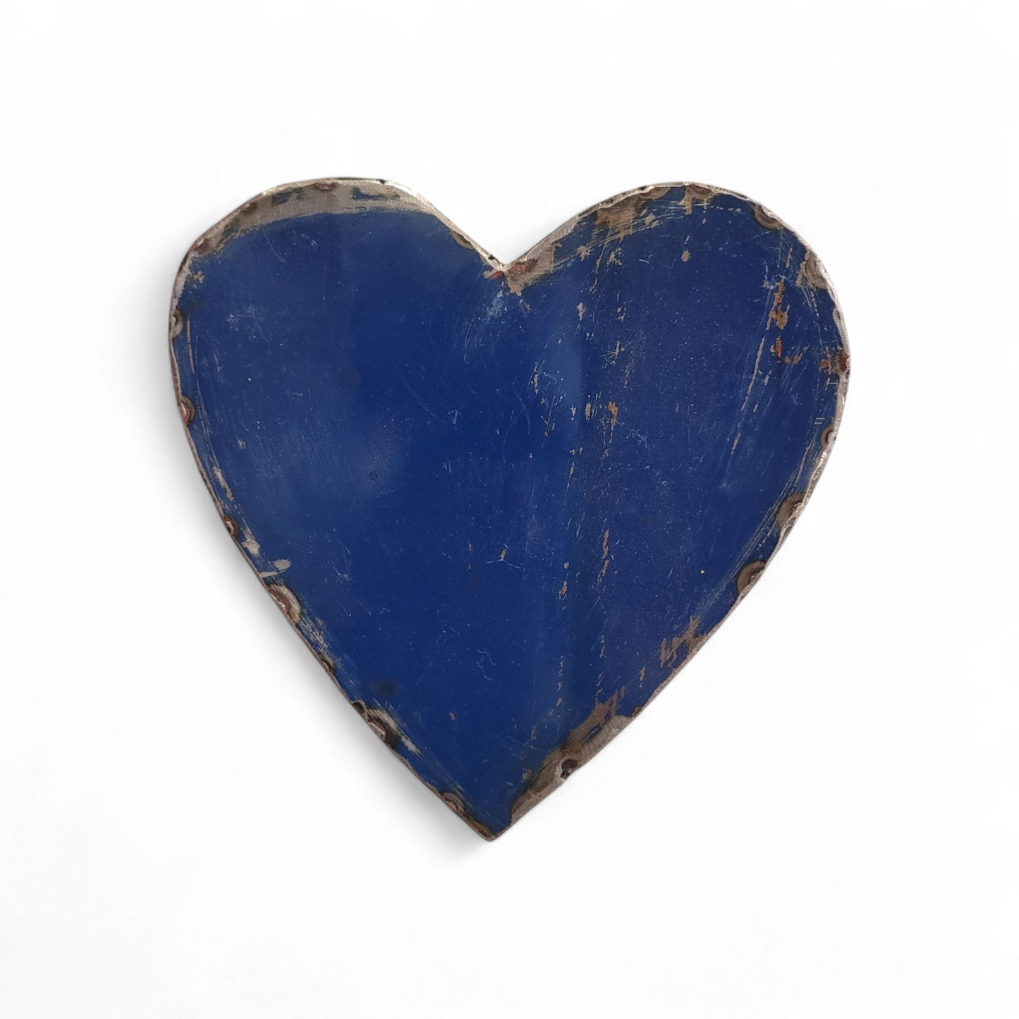 Herzen aus recycelten Ölfässern | Upcycling | verschiedene Farben | handgemacht & fair