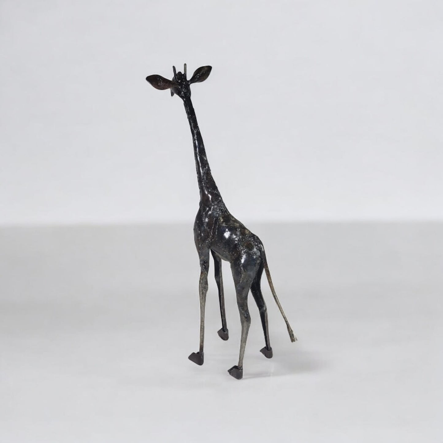 Giraffe aus recycelten Ölfässern | Upcycling | handgemacht in Simbabwe