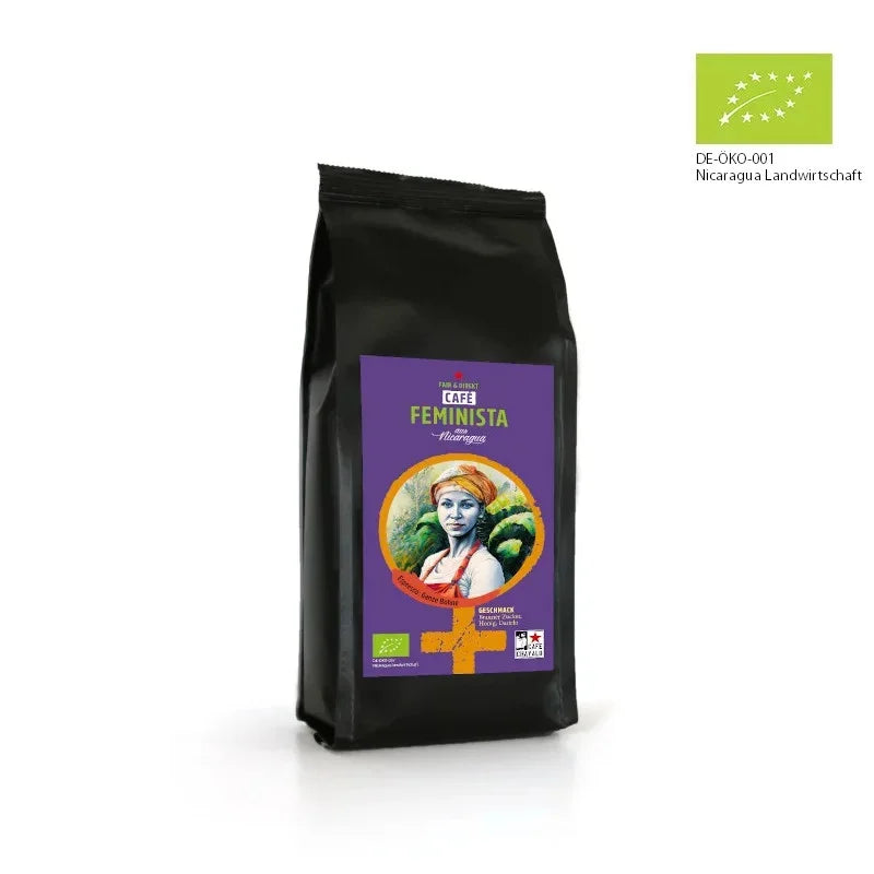 Fairer Espresso "Café Feminista" aus Nicaragua, 250g, ganze Bohne