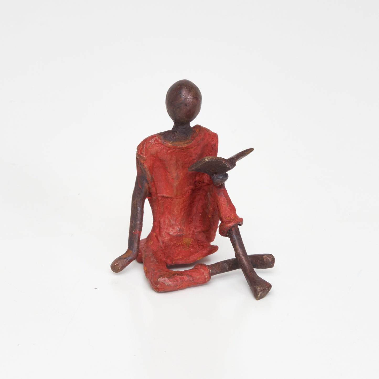 Bronze sculpture "L'enfant au livre" by Soré | 8cm