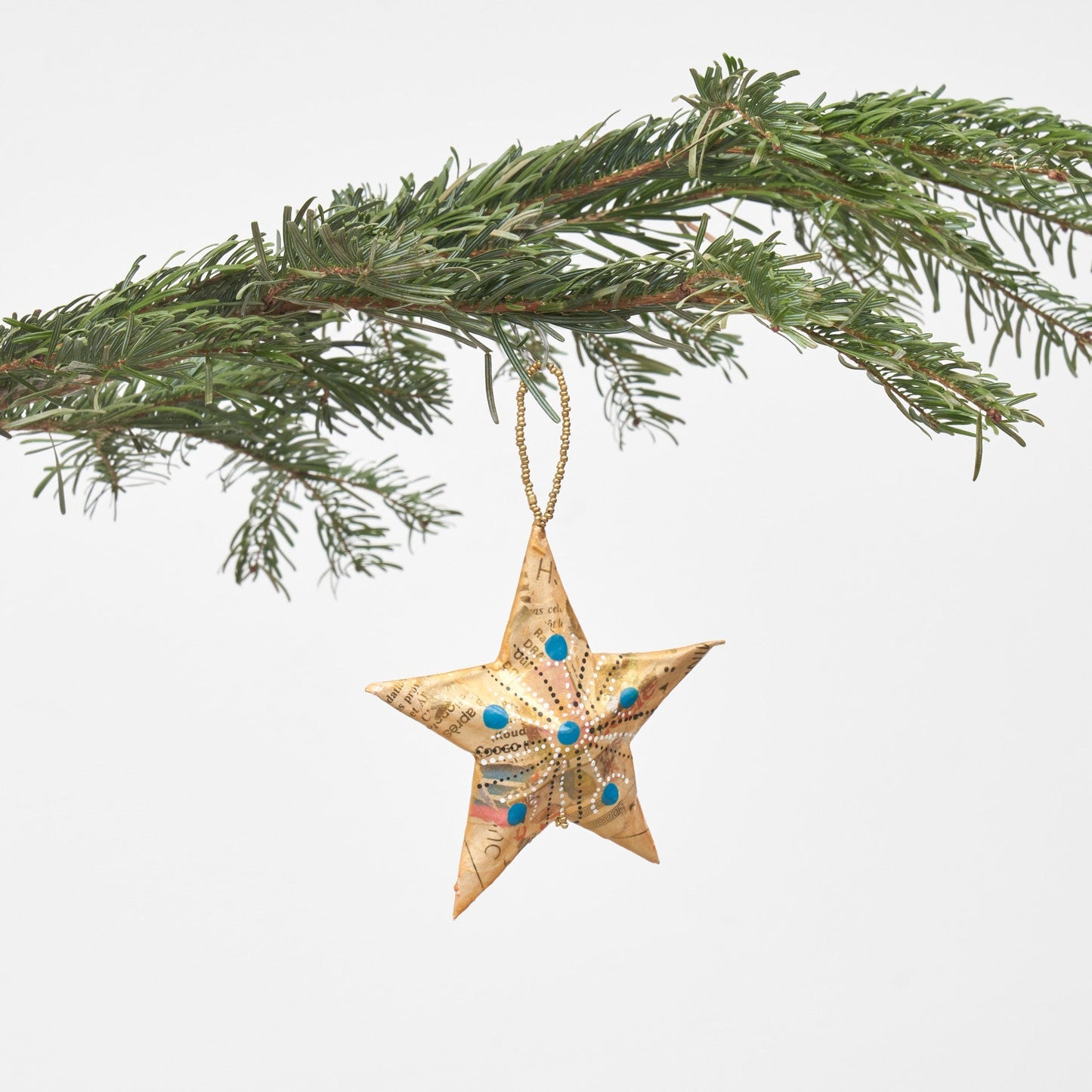 Paper mache stars made from recycled paper | Handmade &amp; Fair