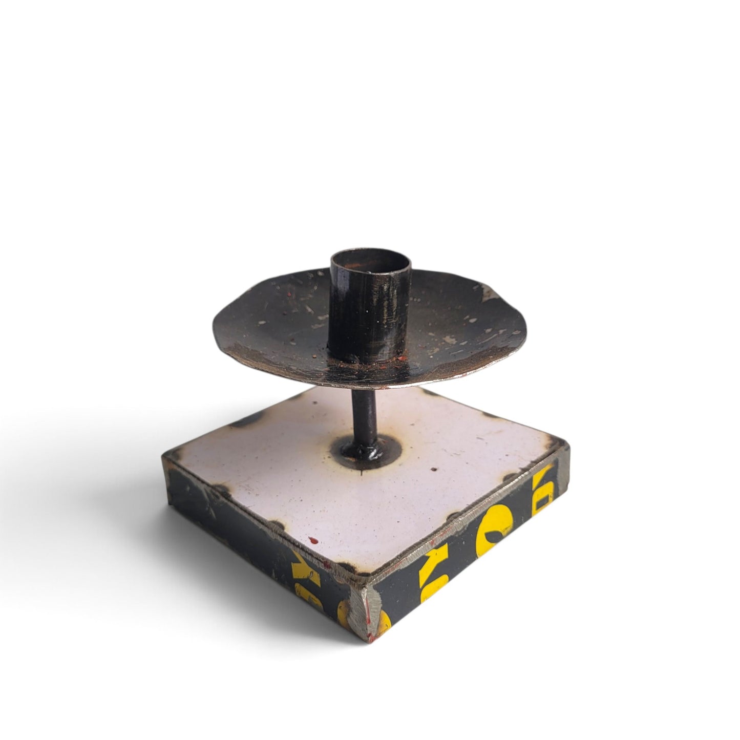Candle holder made from recycled oil drums Upcycling | various colors
