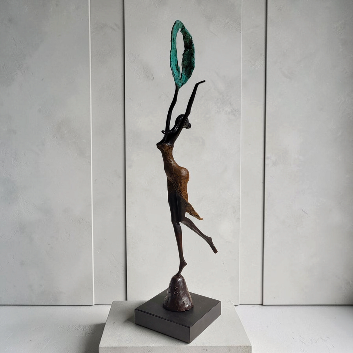 "La danseuse classique n°6", Boureima Ouedraogo, Bronze massiv, 2026