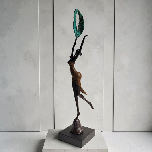 "La danseuse classique n°6", Boureima Ouedraogo, Bronze massiv, 2026