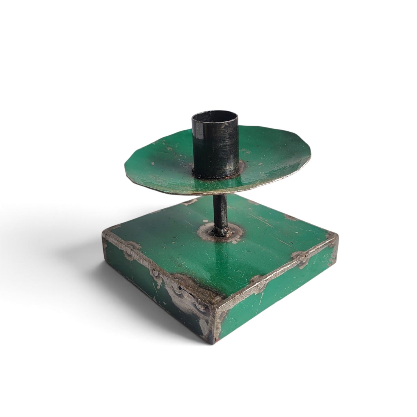 Candle holder made from recycled oil drums Upcycling | various colors