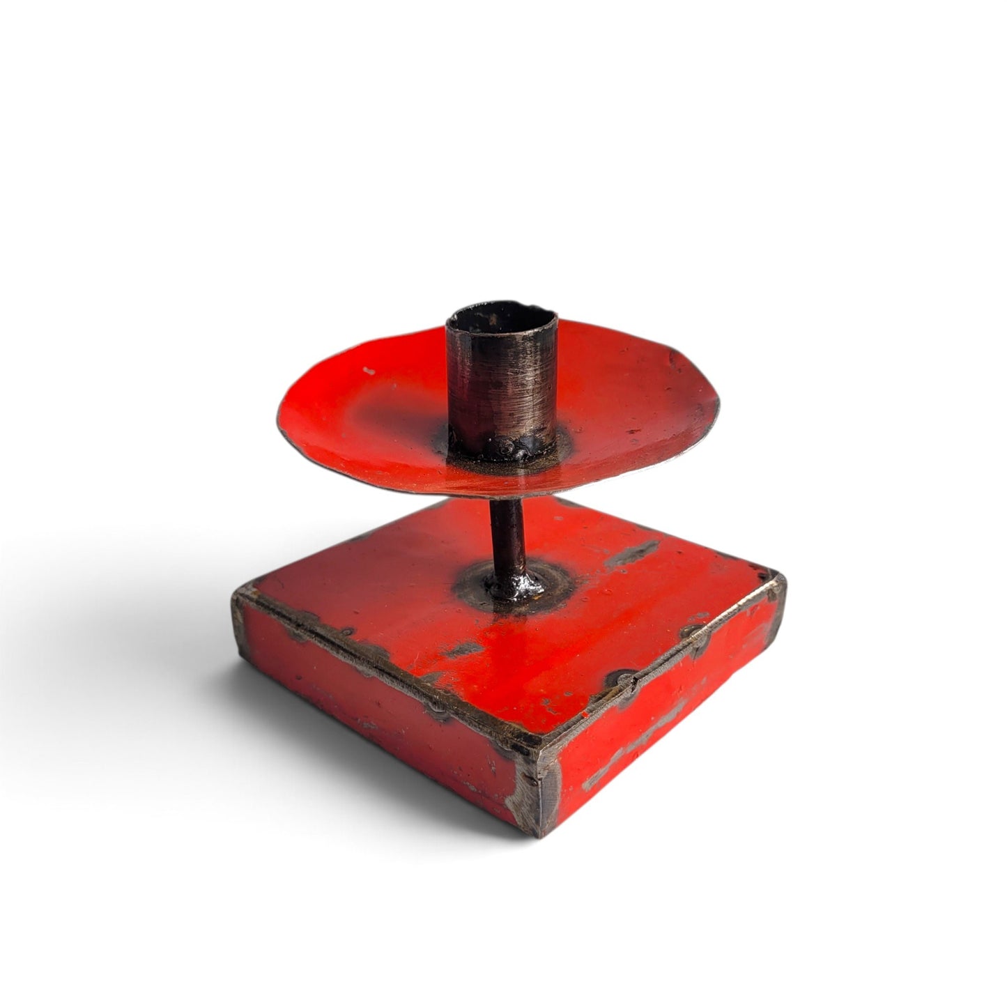 Candle holder made from recycled oil drums Upcycling | various colors