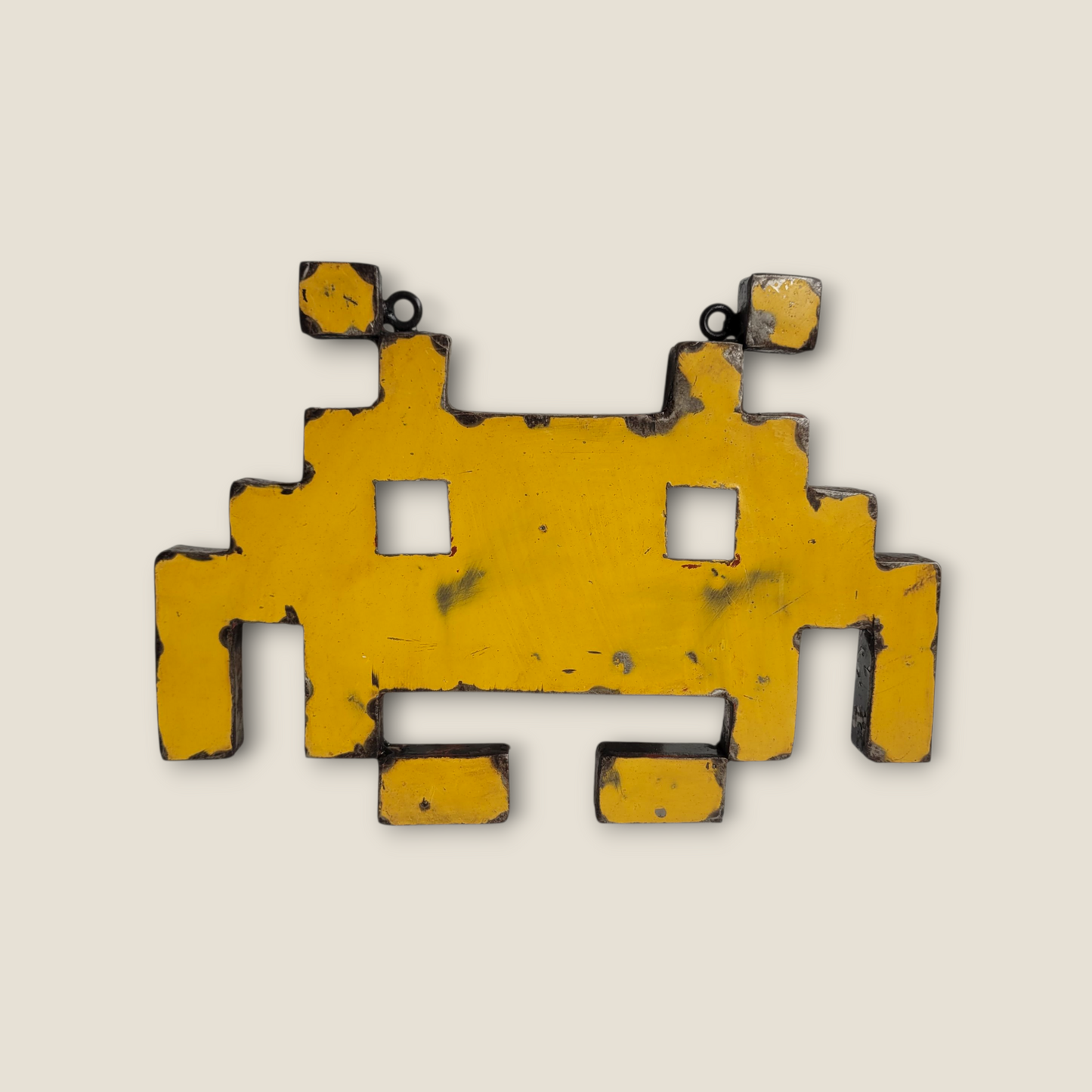 Space Invader | Upcycling-Figur | Wand-Dekoration