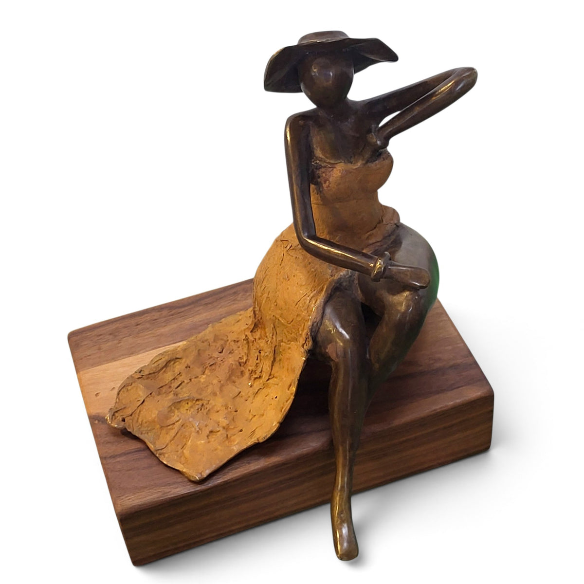 Das Vergnügen dazwischen | Bronze-Skulptur von Issouf Iboudou | 3 kg | Einzelstück
