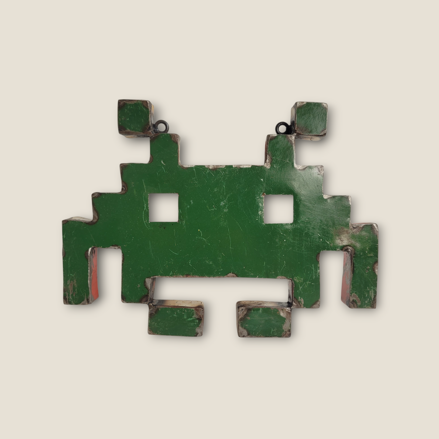 Space Invader | Upcycling-Figur | Wand-Dekoration