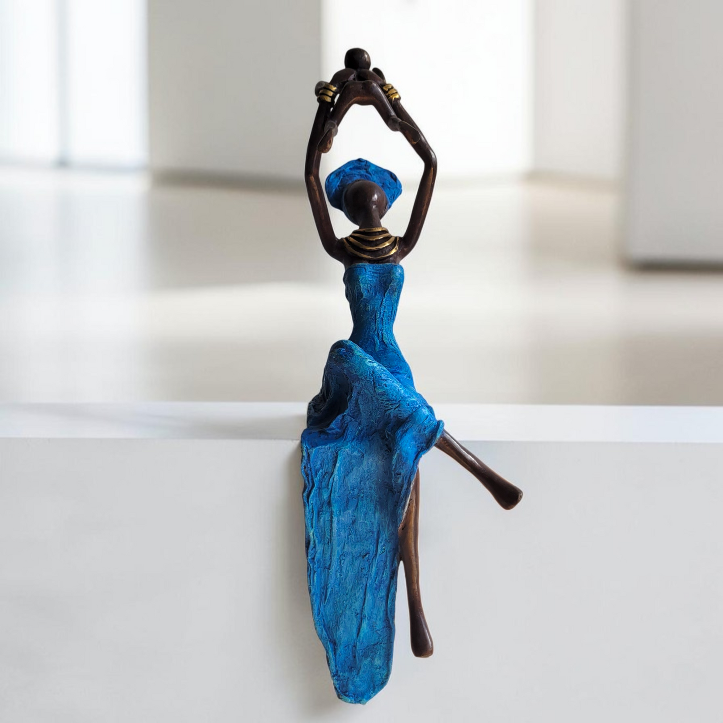 Bronze-Skulptur "Flying Baby" by Karim Sana | 50 cm