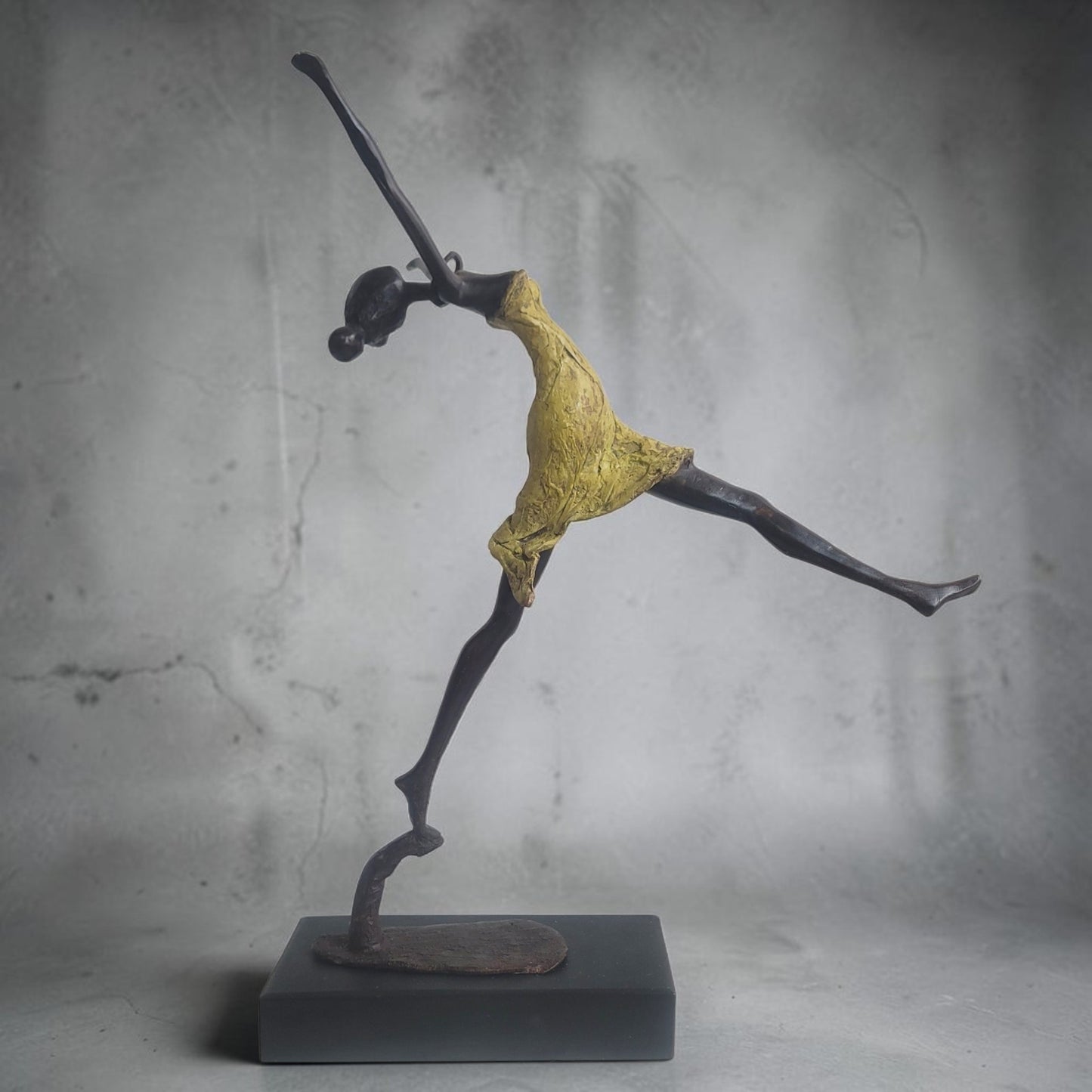 "La danseuse classique n°3", Boureima Ouedraogo, Bronze massiv, 2026