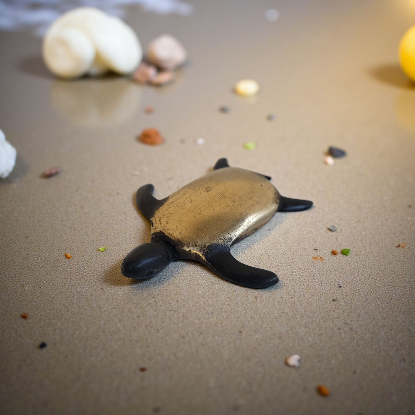 Schildkröte Baby Meeresschildkröte aus Bronze | by Issouf Iboudou