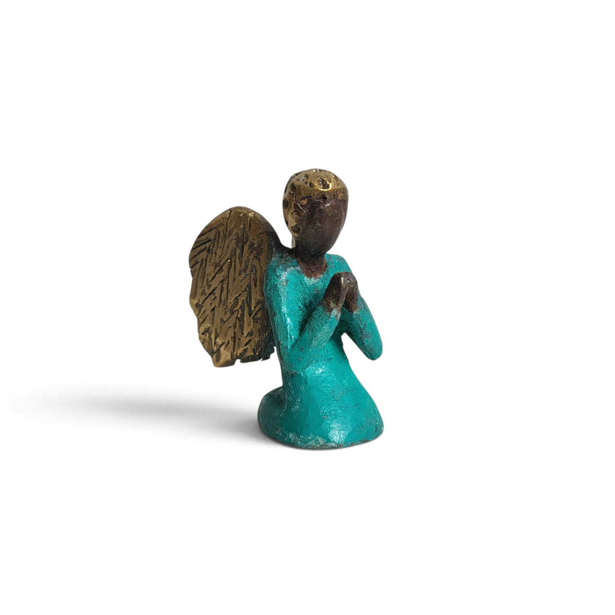 "Petit ange" by Hamidou | Small angel made of bronze | Unique piece from Burkina Faso