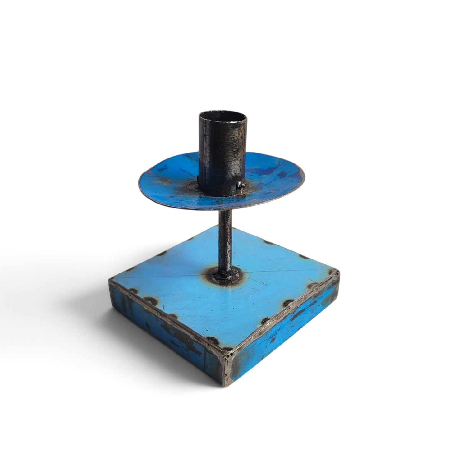 Candle holder made from recycled oil drums Upcycling | various colors