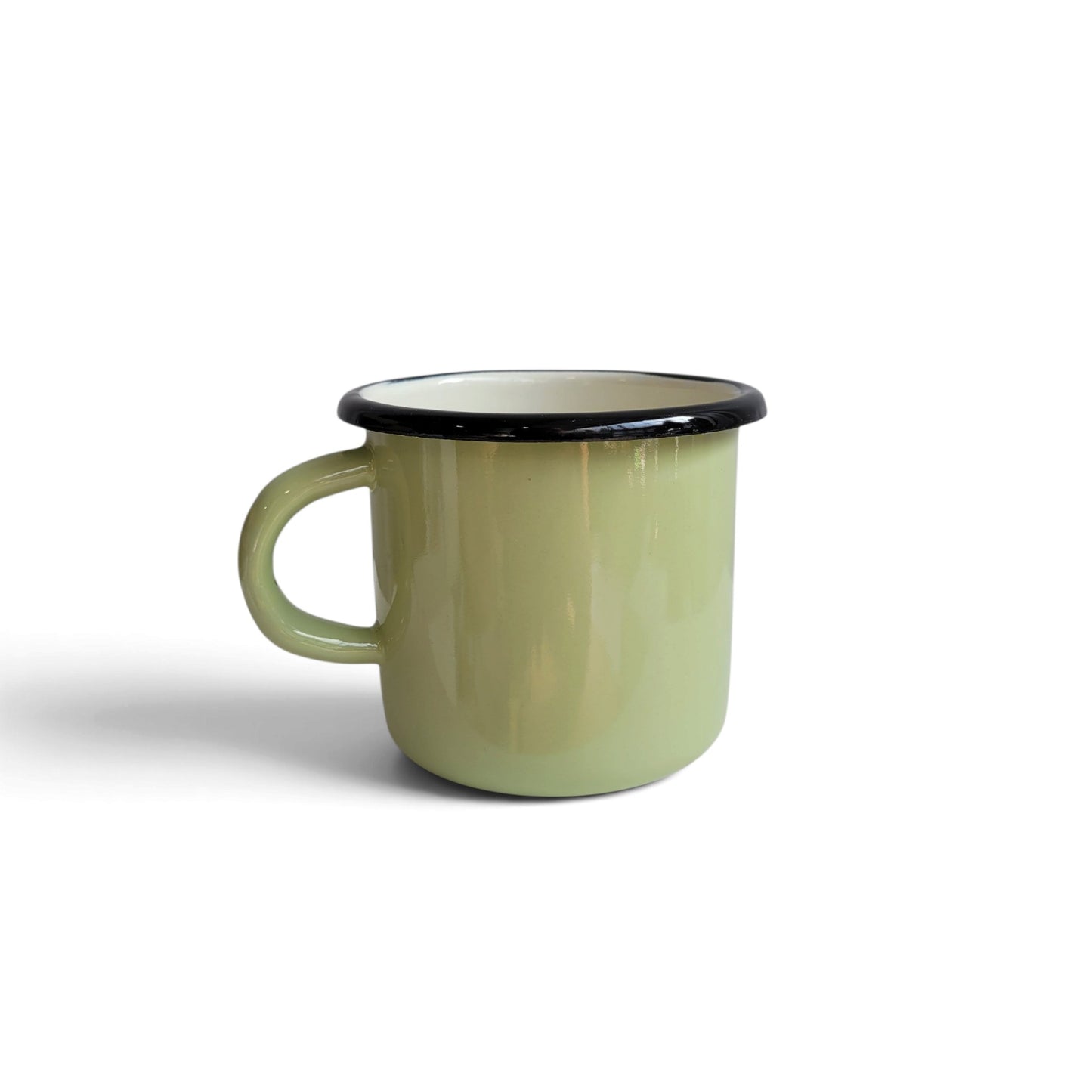 Tasse en émail d'Ukraine | Vintage | Commerce équitable pour la paix