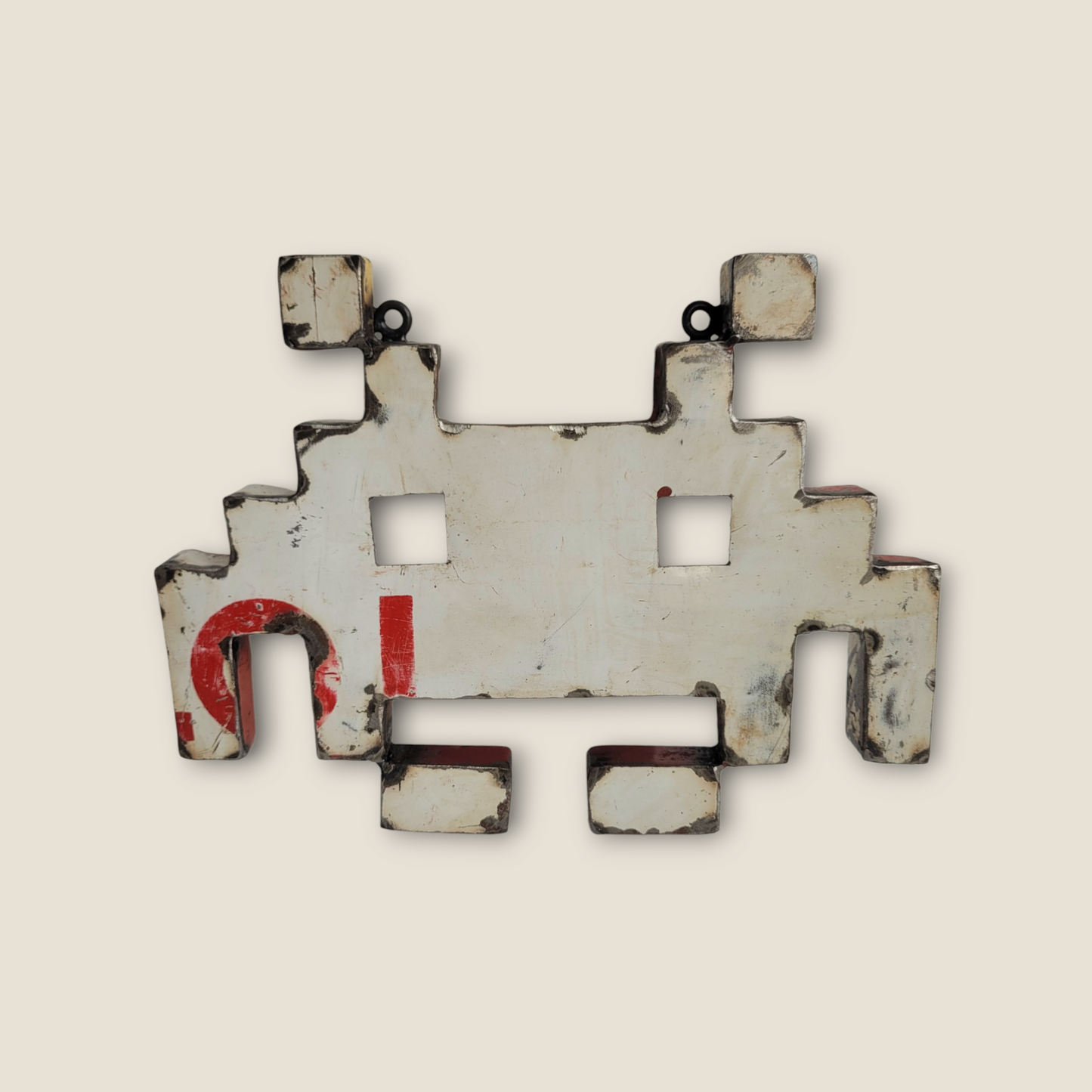 Space Invader | Upcycling-Figur | Wand-Dekoration