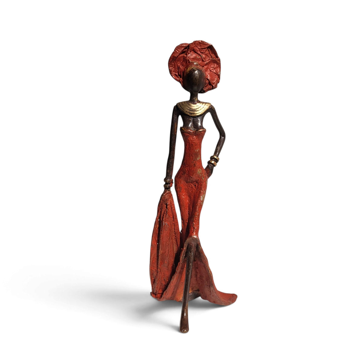 Sculpture en bronze "Femme élégante" de Soré | 17 cm | Couleurs différentes
