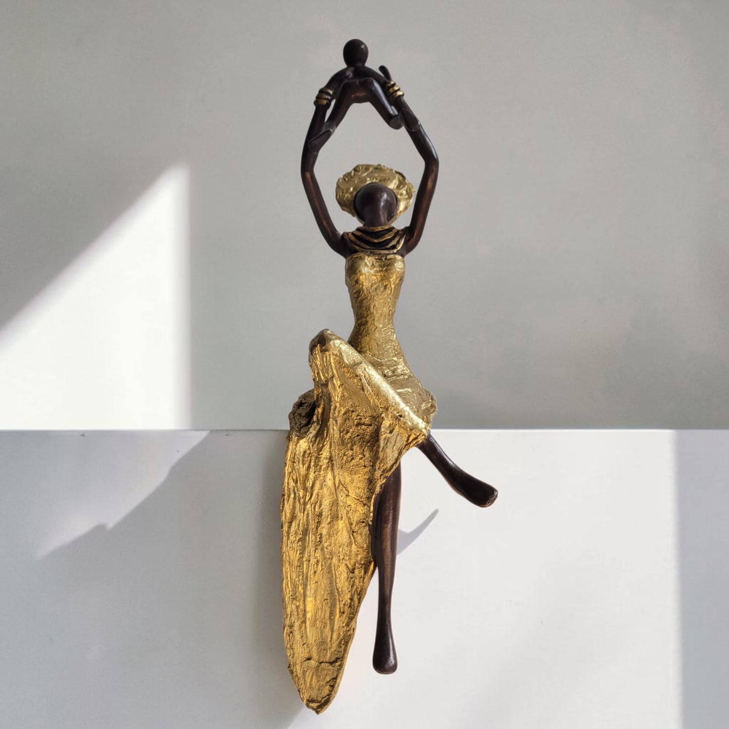 Bronze-Skulptur "Flying Baby" by Karim Sana | 50 cm