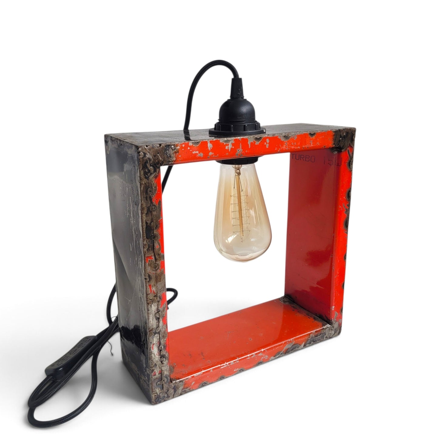 Lampe "Grand Nassara" inkl. Vintage-Glühbirne | Upcycling aus alten Ölfässern | verschiedene Farben