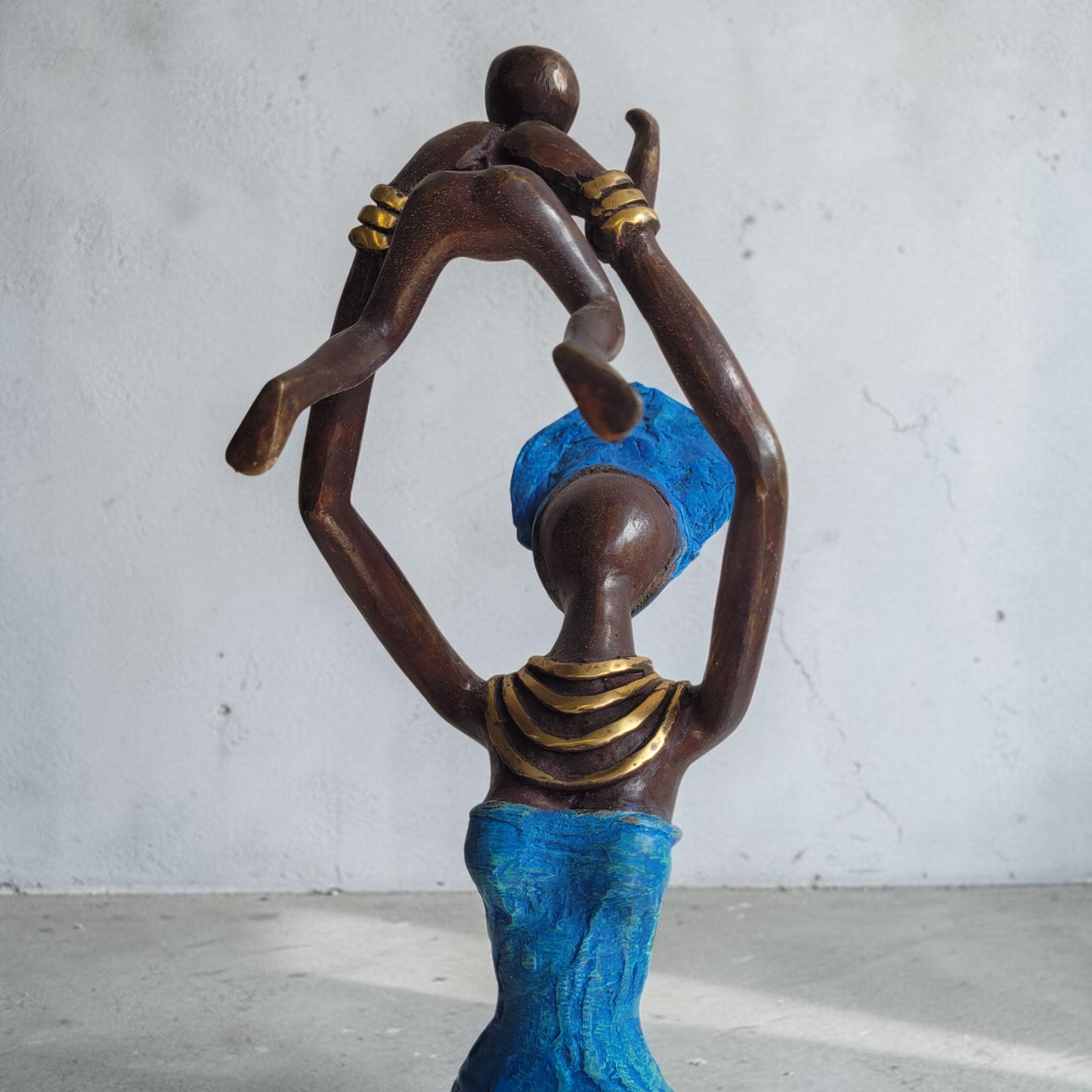 Bronze-Skulptur "Flying Baby" by Karim Sana | 50 cm