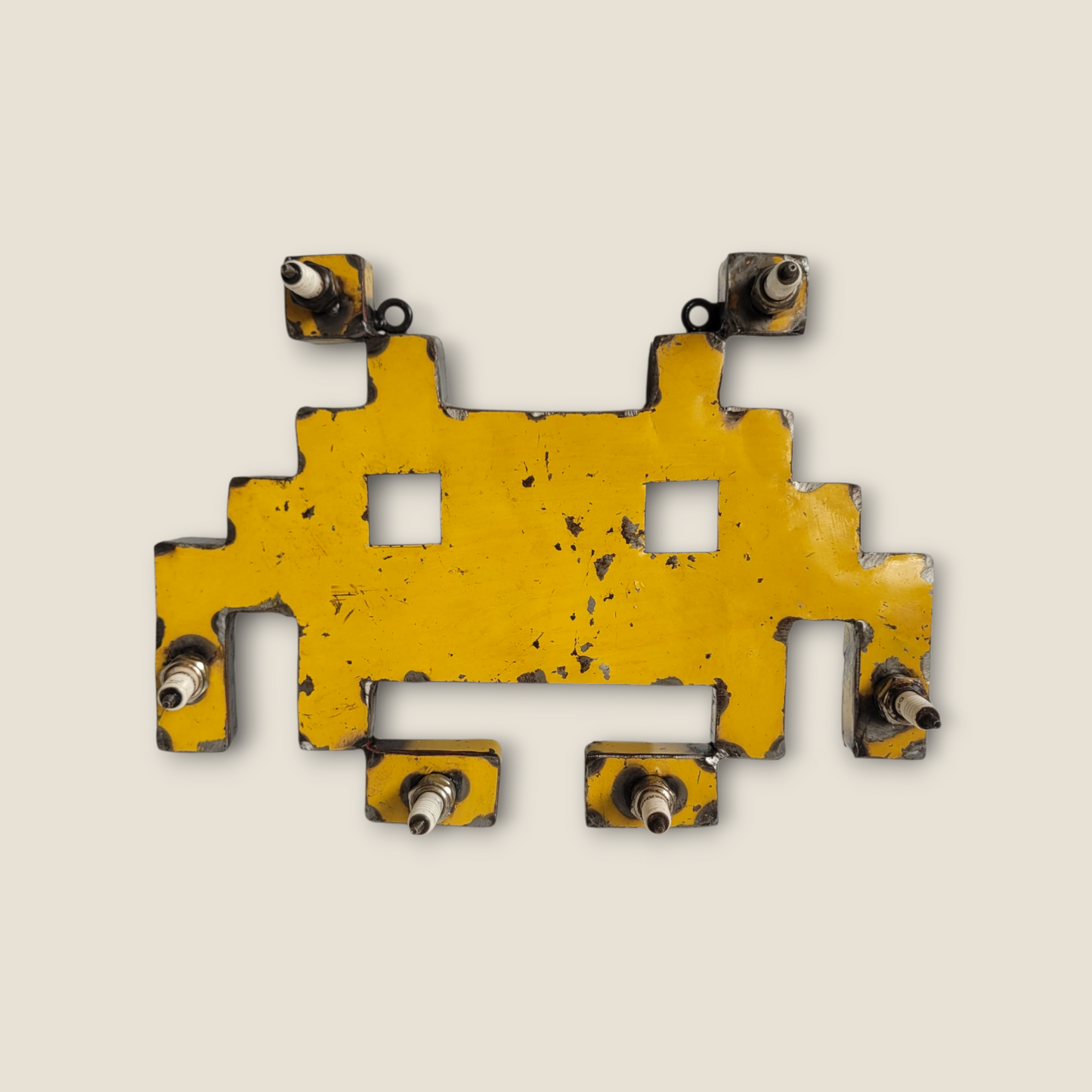 Space Invader | Upcycling-Schlüsselanhänger