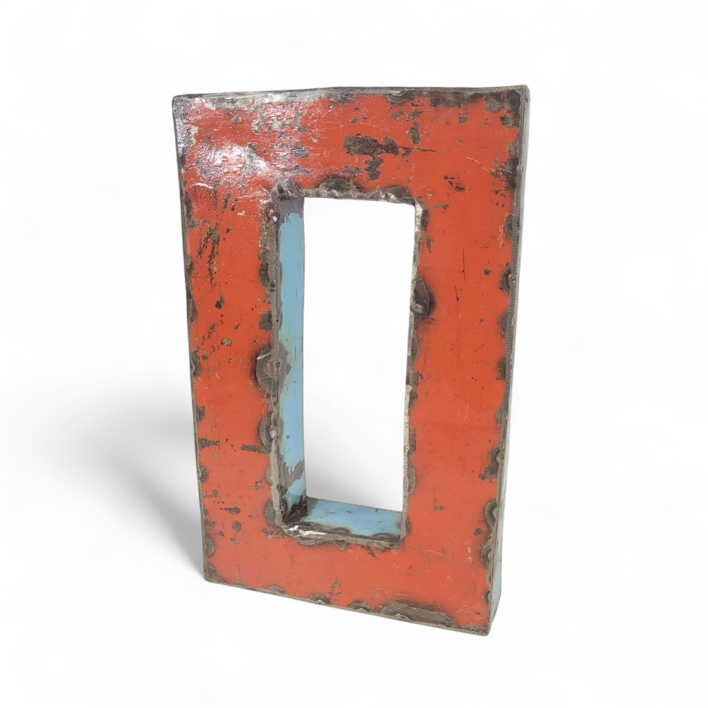 Lettre "O" | Chiffre "0" en barils de pétrole recyclés | 22 ou 50 cm | différentes couleurs