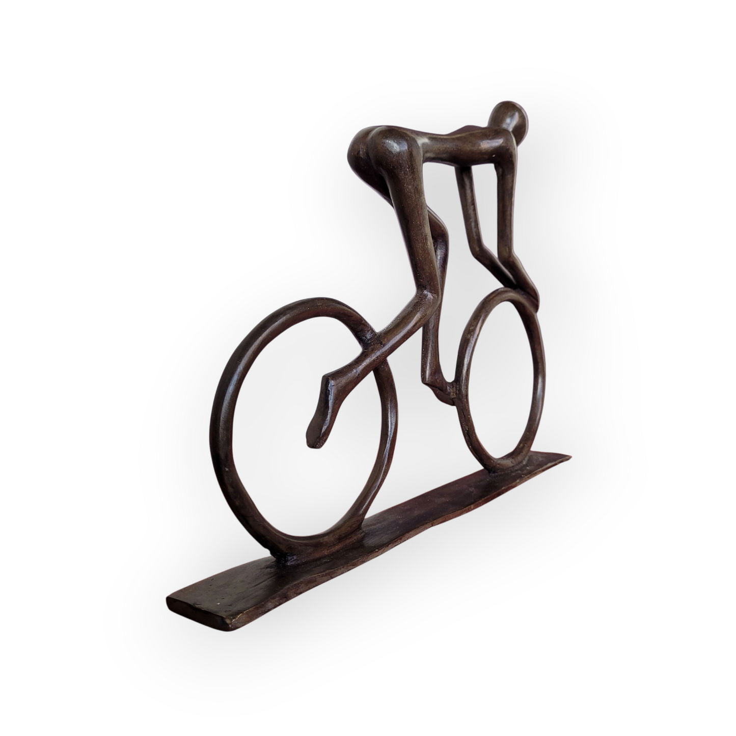 Bronze-Skulptur "Homme vélo" | by Patrice Balma (2025) | Einzelstücke