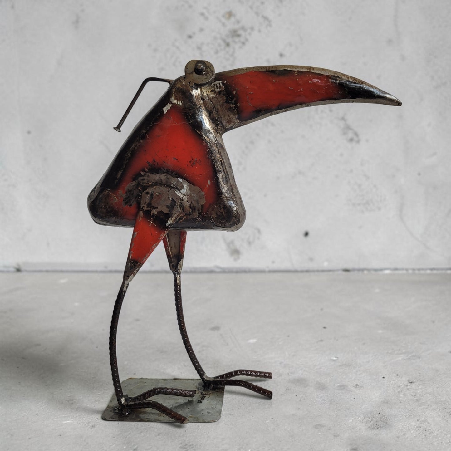 Shadok - Upcycling-Figur 25 cm