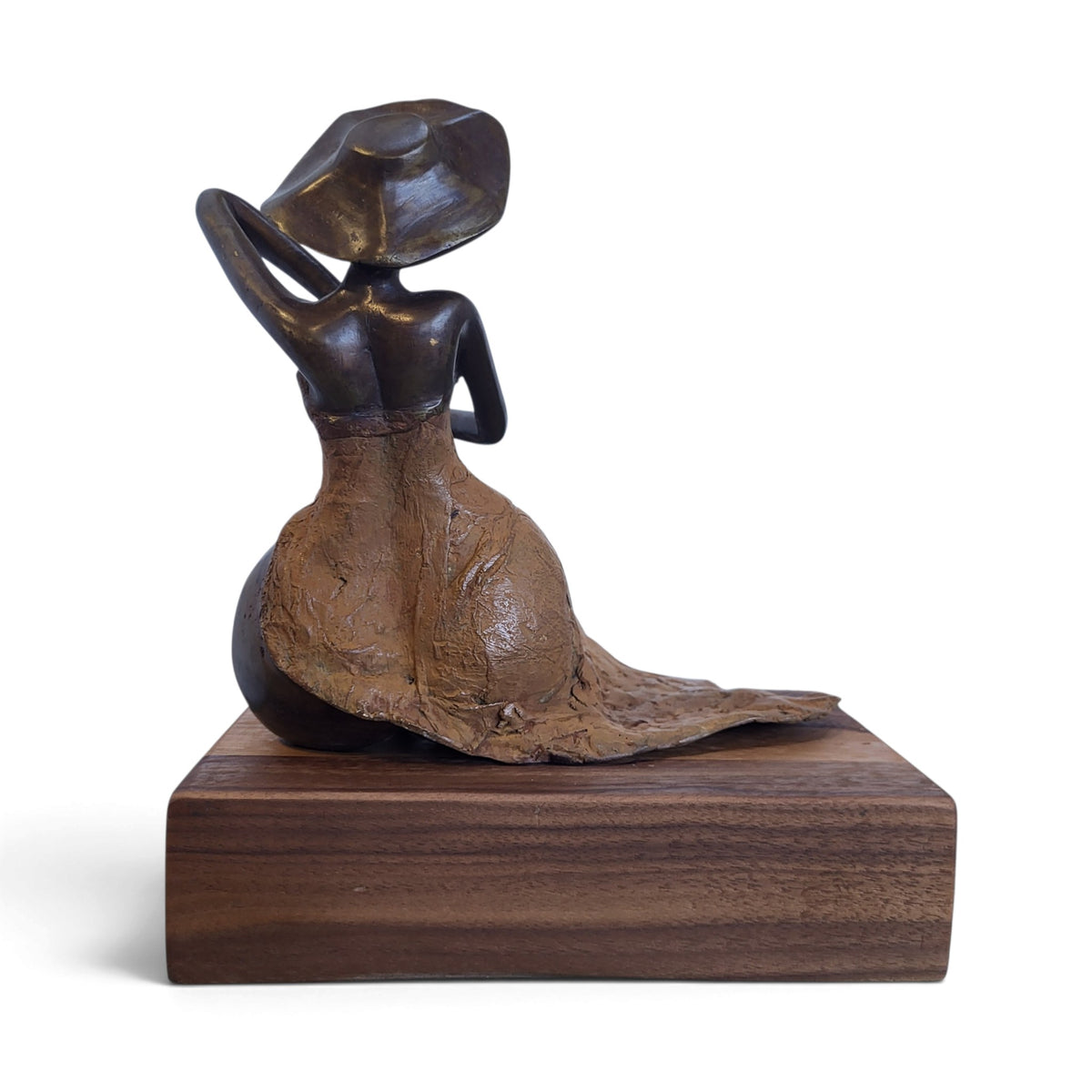 Das Vergnügen dazwischen | Bronze-Skulptur von Issouf Iboudou | 3 kg | Einzelstück
