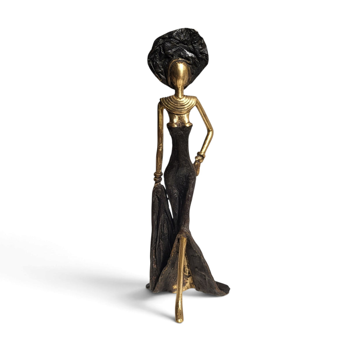 Sculpture en bronze "Femme élégante" de Soré | 17 cm | Couleurs différentes