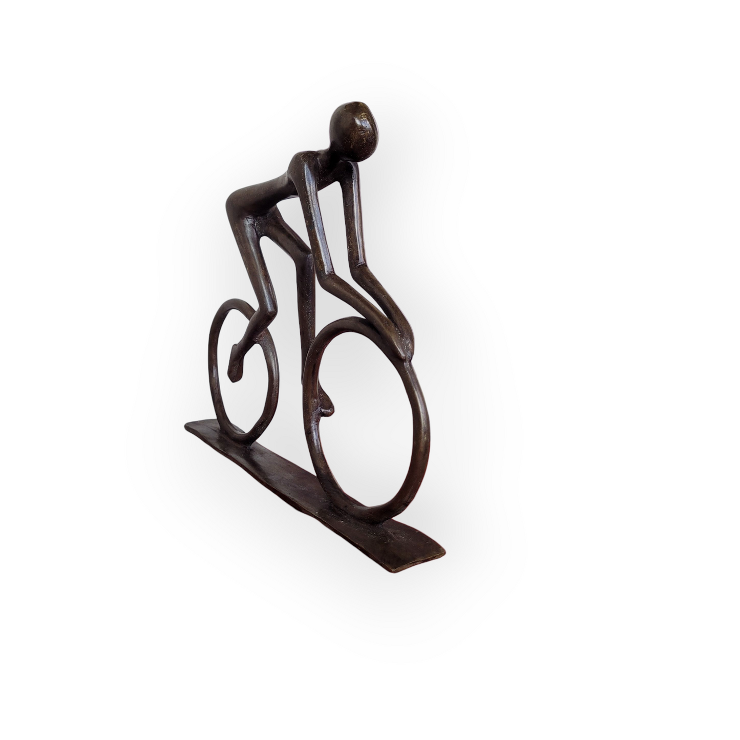 Bronze-Skulptur "Homme vélo" | by Patrice Balma (2025) | Einzelstücke